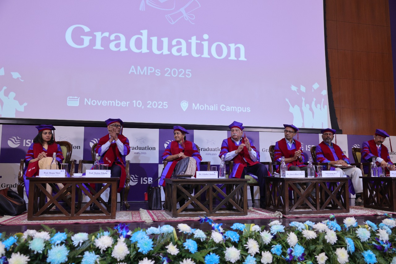 Ms. S Radha Chauhan, Chairperson, Capacity Building Commission, Addresses ISB’s Advanced Management Program Graduation Ceremony - Image 3