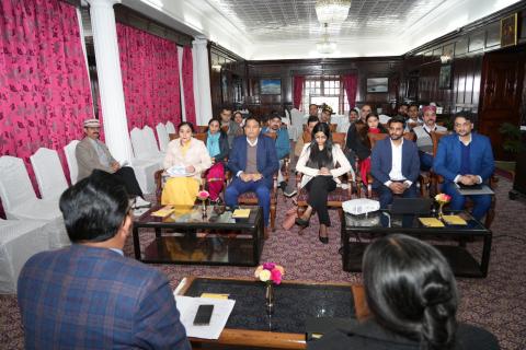 Mission Karmayogi team led by Dr Alka Mittal, Member, Capacity Building Commission called on the Hon'ble Governor of Himachal Pradesh Shri Shiv Pratap Shukla - Image 3