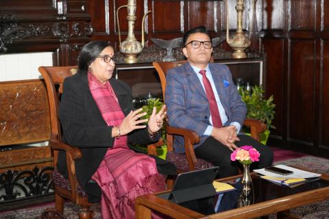Mission Karmayogi team led by Dr Alka Mittal, Member, Capacity Building Commission called on the Hon'ble Governor of Himachal Pradesh Shri Shiv Pratap Shukla - Image 4