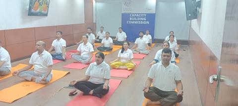Yoga Day Celebration at CBC - Image 3