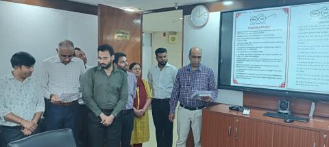 Pledge taking ceremony on Swachh Bharat Campaign at CBC - Image 5