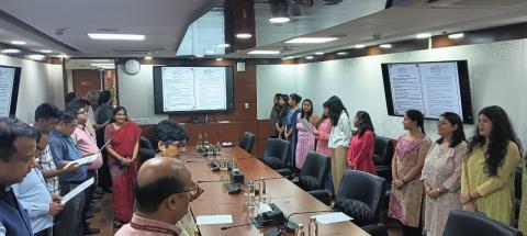 Pledge taking ceremony on Swachh Bharat Campaign at CBC - Image 6